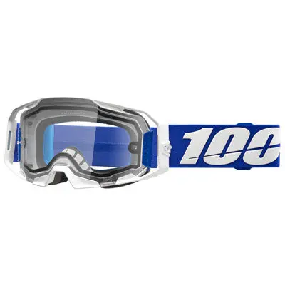 100% Armatic Enduro Goggle  Blue Frame/Clear Lens#50070-10002 1