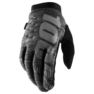100% Brisker Premium Riding Gloves – Size-Inclusive Model #160574-P11