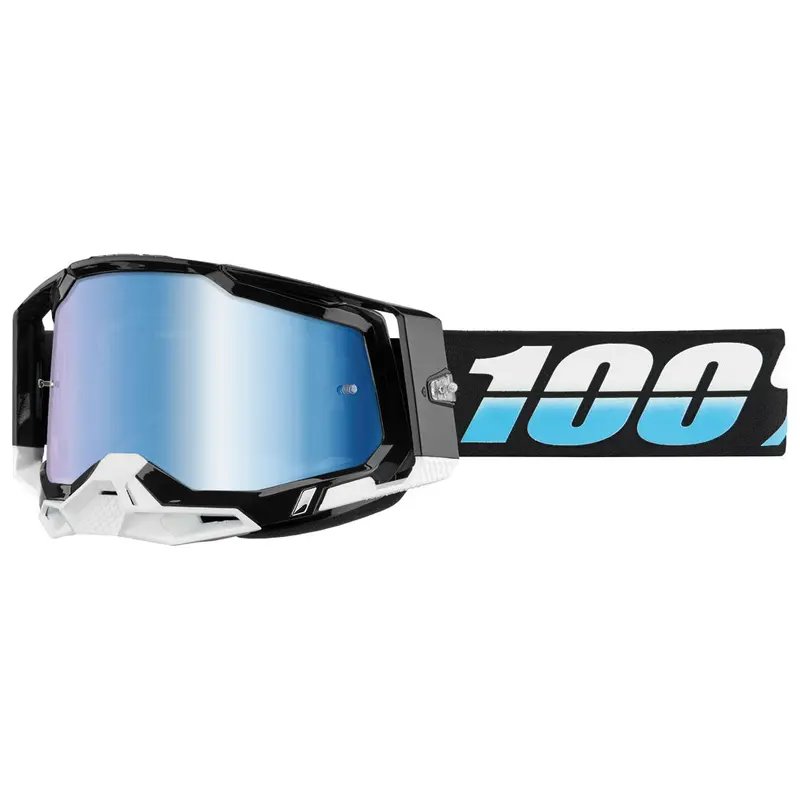 100% Racecraft 2 Goggle Arkana Frame/Blue Mirror Lens #50010-00023 1
