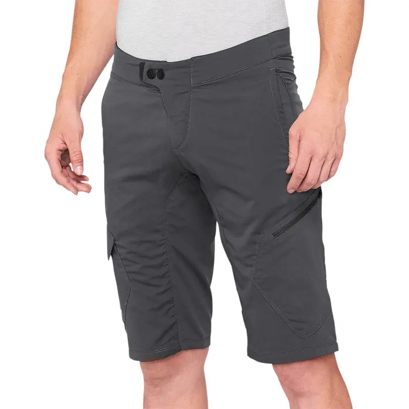100% Ridecamp Mtb Shorts 34" Charcoal#40029-00010 1
