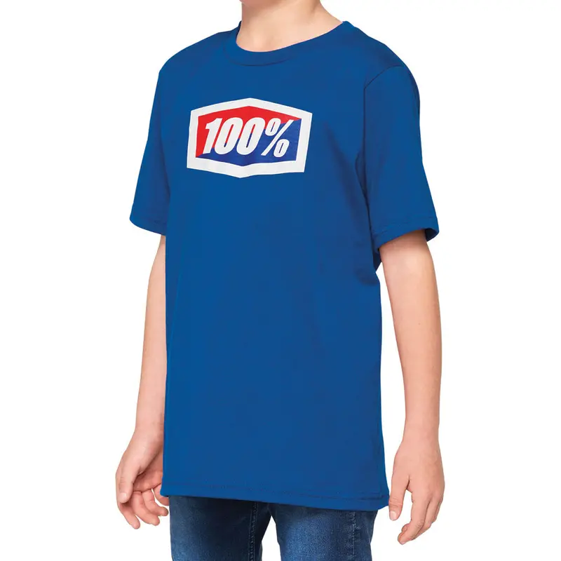 100% Youth Official T-Shirt #204501-P 1