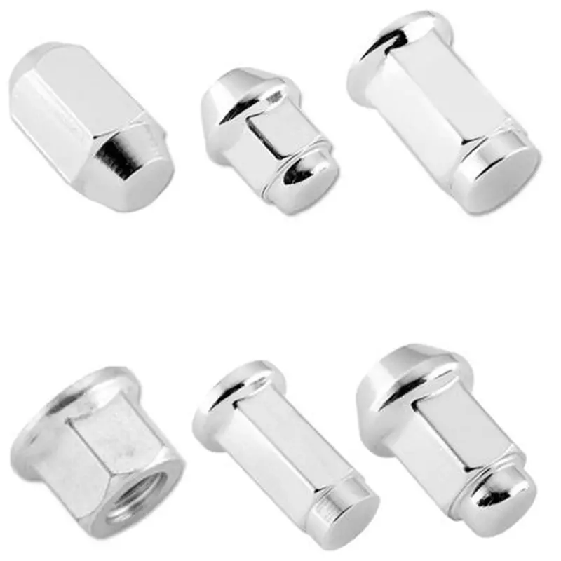 10Mm X 1.50 Tp Tapered Chrome Lug Nut - Box Of 16 #Alug17bx 1