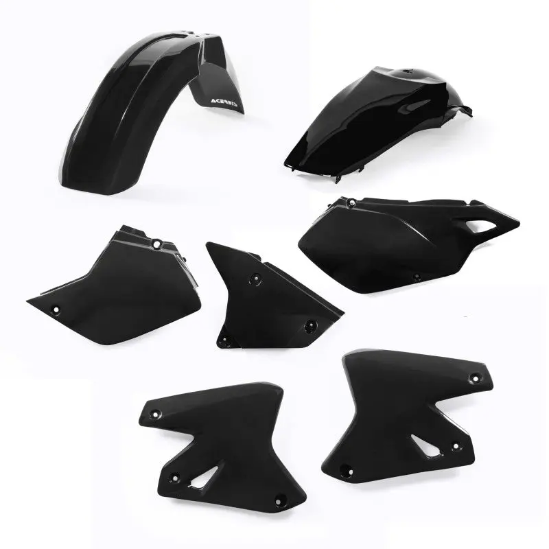 Acerbis 00-07 Suzuki Drz400/400E/ 03-04 Kawasaki Klx400 Plastic Kit - Black 1