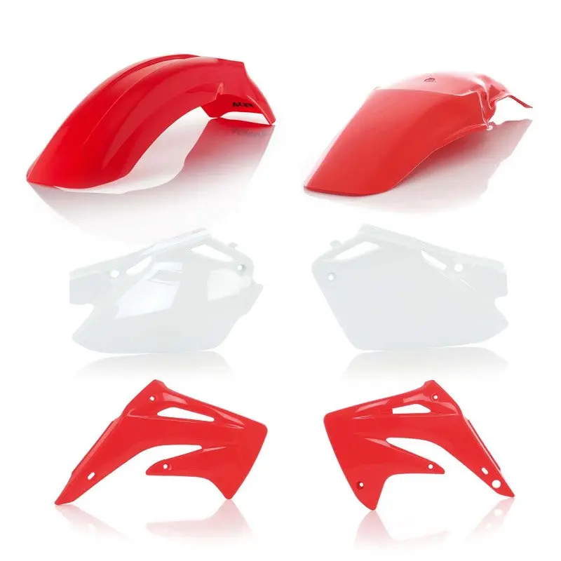 Acerbis 03-07 Honda Cr85r Plastic Kit - Red Original 04 1