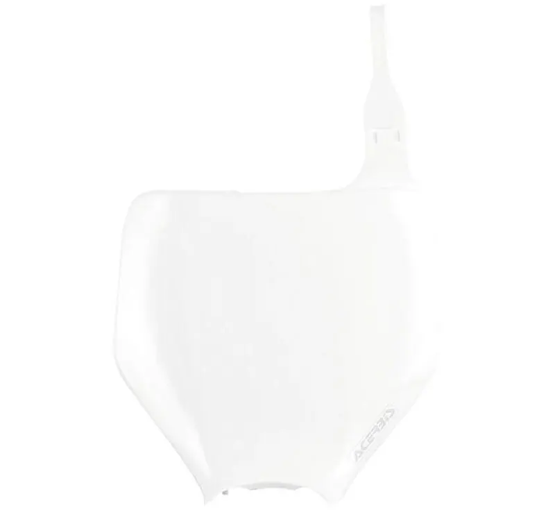Acerbis 03-08 Kawasaki Kx/Kxf/ 04-06 Suzuki Rmz250 Front Number Plate - White 1