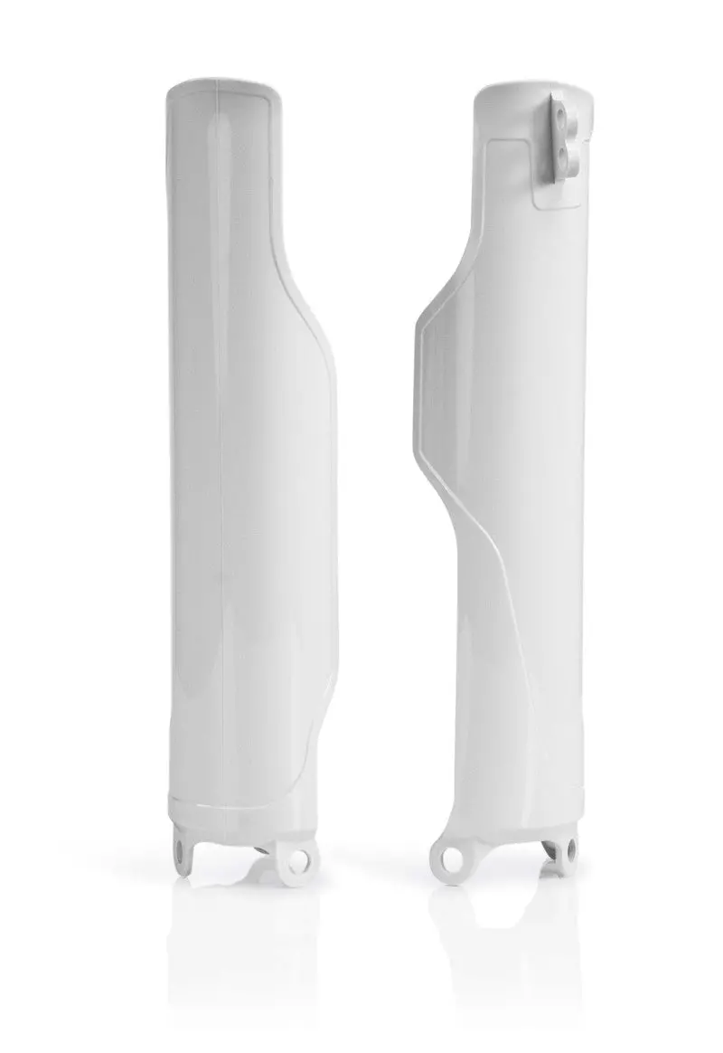 Acerbis 04-07 Honda Cr/ 06-17 Crf250r/ Crf450r Lower Fork Cover Set - White 1