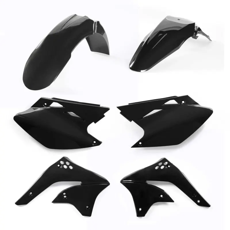 Acerbis 06-08 Kawasaki Kx450f Plastic Kit - Black 1