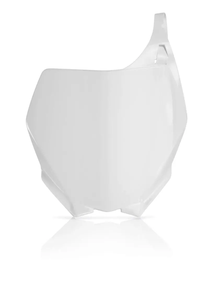 Acerbis 06-12 Yamaha Yz/06-09 Yz250f/450F Front Number Plate - White 1