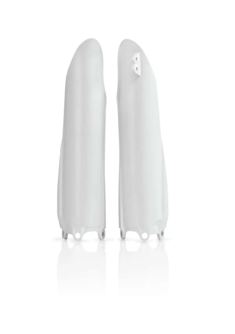 Acerbis 08-14 Yamaha Yz/ 08-09 Yzf Lower Fork Cover Set - White 1