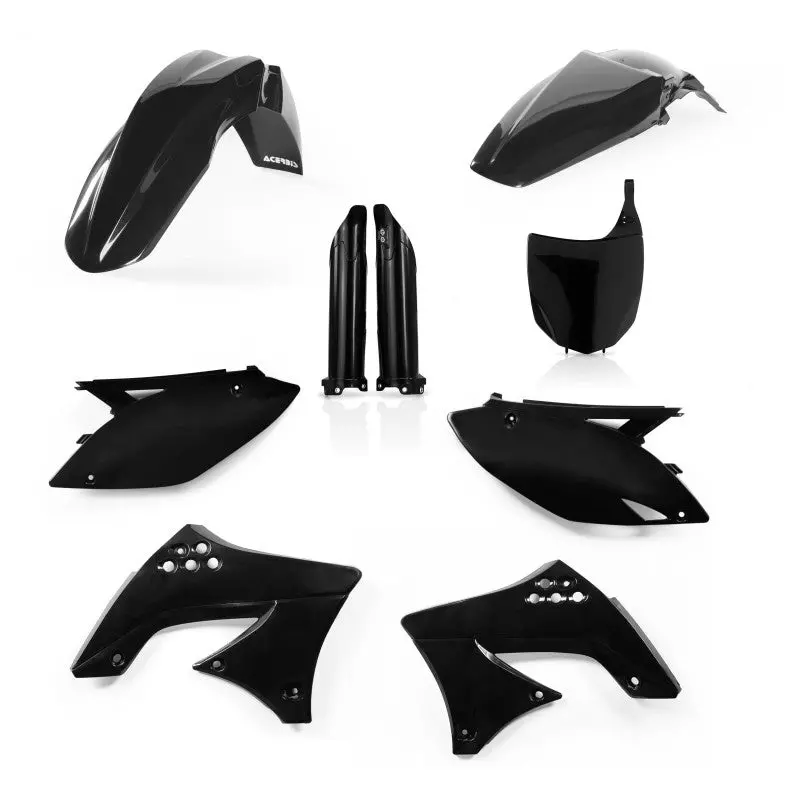 Acerbis 09-11 Kawasaki Kx450f Full Plastic Kit - Black 1