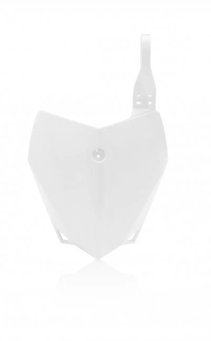 Acerbis 10+ Kawasaki Klx110/110L Front Number Plate - White 1