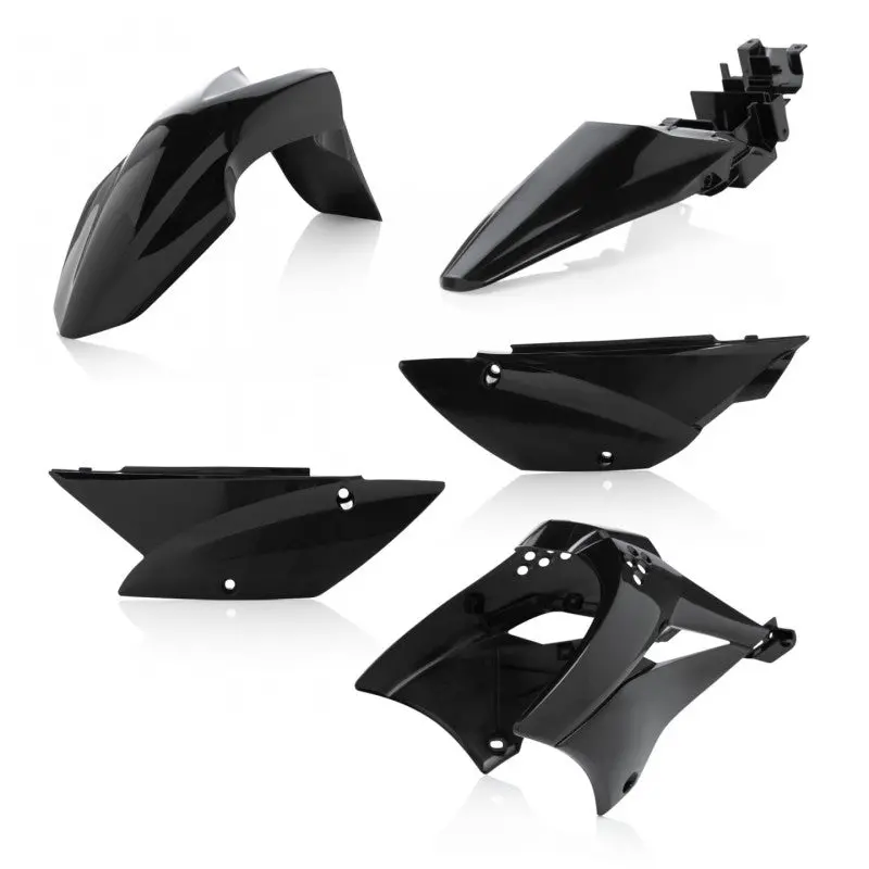 Acerbis 10+ Kawasaki Klx110/110L Plastic Kit - Black 1