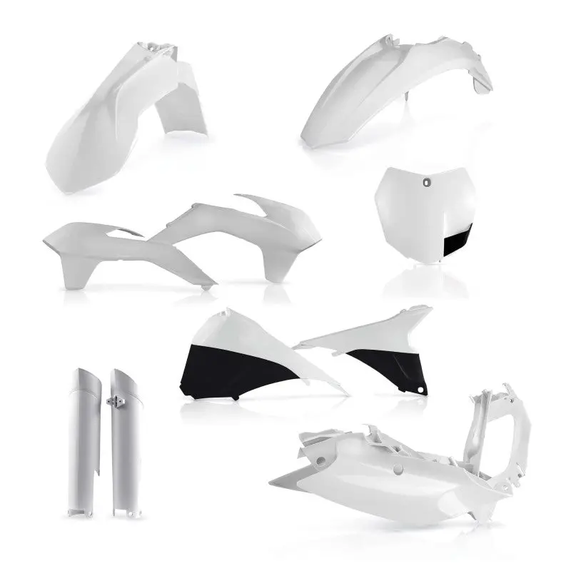 Acerbis 13-14 Ktm Sx/Sx-F/Xc/Xc-F 125-450 Full Plastic Kit - White 1