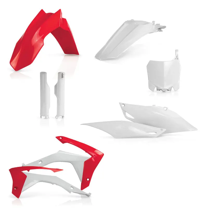 Acerbis 13-17 Honda Crf250r/ Crf450r( Does Not Include Airbox Cover) Full Plastic Kit - Orig.14-17 1