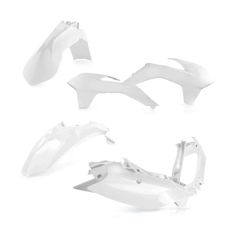 Acerbis 14-16 Ktm Exc/Exc-F/Xcf-W/Xc-W Plastic Kit - White 1