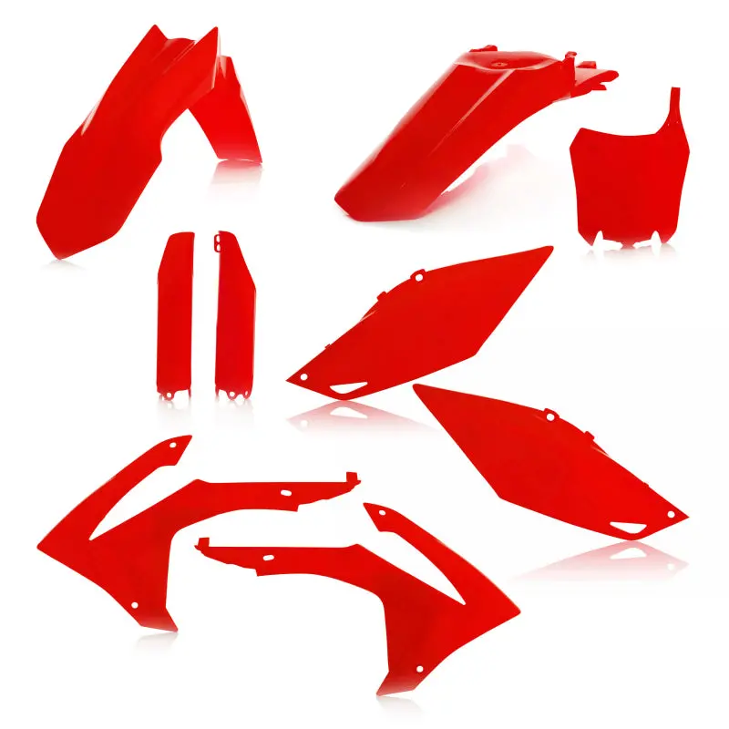 Acerbis 14-17 Honda Crf250r/13-16 Crf450r (Does Not Include Air Box Cover) Full Plastic Kit - Red 1