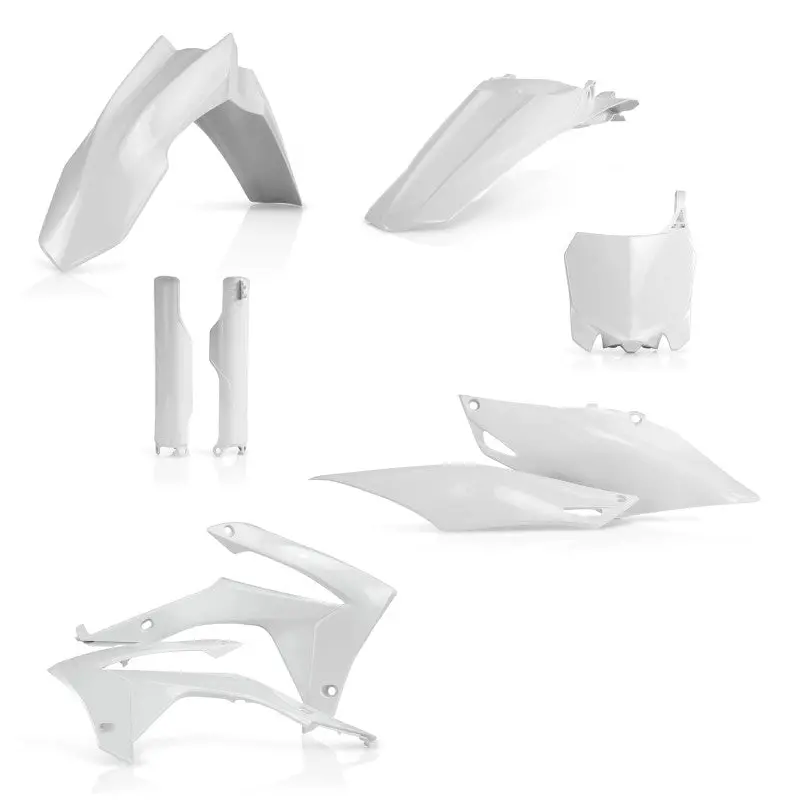 Acerbis 14-17 Honda Crf250r/13-16 Crf450r (Does Not Include Air Box Cover) Full Plastic Kit - White 1