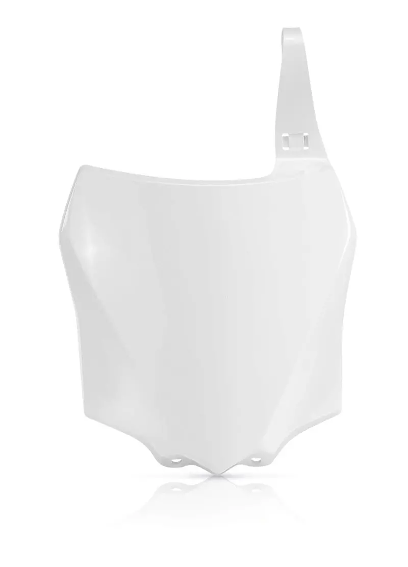 Acerbis 14-24 Kawasaki Kx85/ Kx100/ Kx112 Front Number Plate - White 1
