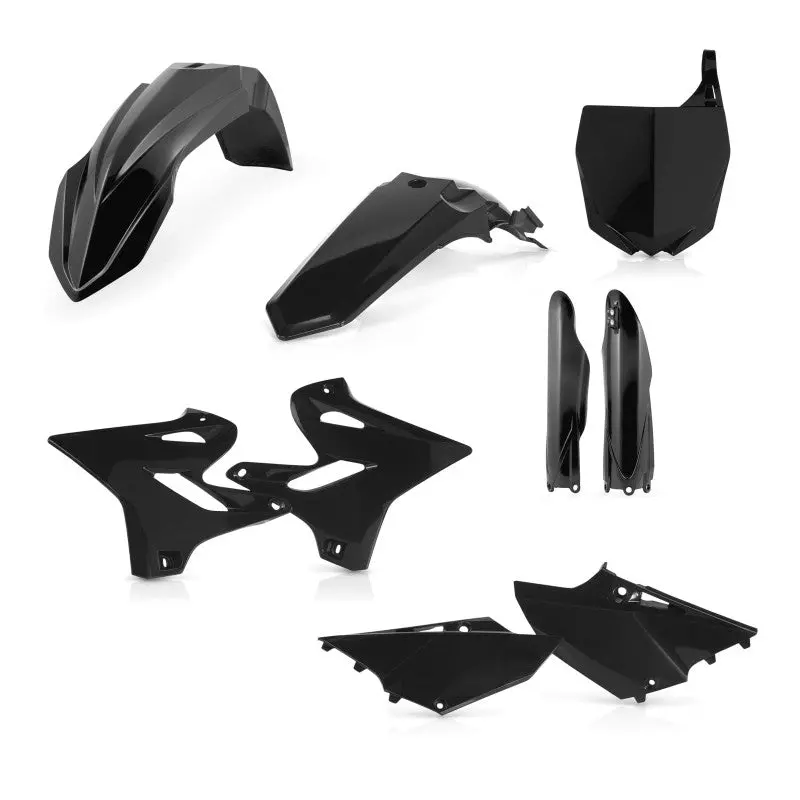 Acerbis 15-21 Yamaha Yz125/250/ 20-22 Yz125x/ 16-22 Yz250x Full Plastic Kit - Black 1