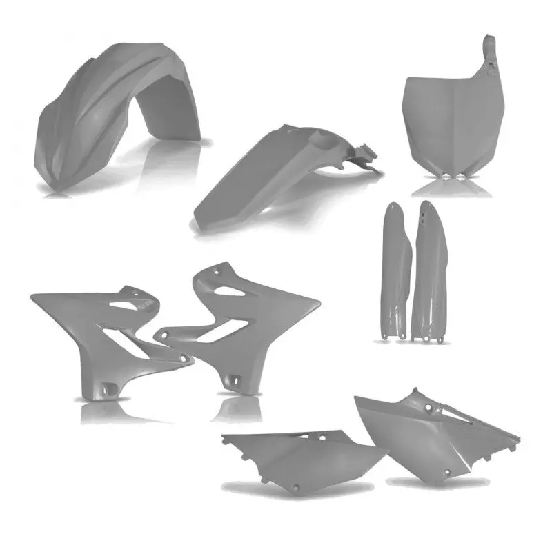 Acerbis 15-21 Yamaha Yz125/250/ 20-22 Yz125x/ 16-22 Yz250x Full Plastic Kit - Gray 1