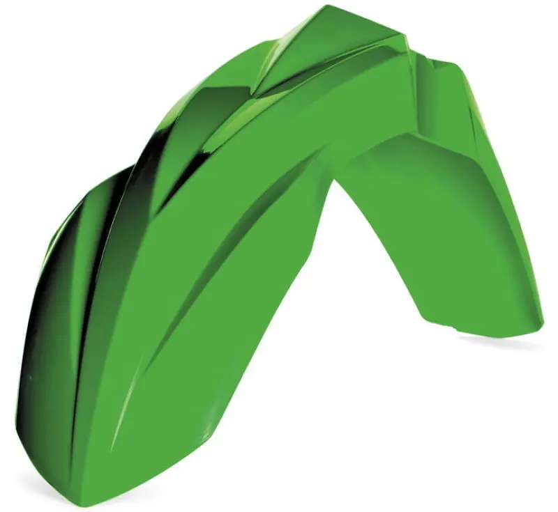 Acerbis 16-17 Kawasaki Kx250f/ Kx450f Front Fender - Flo-Green 1