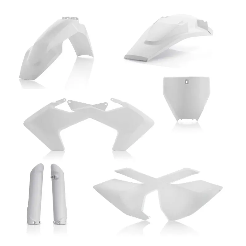 Acerbis 16-18 Husqvarna Tc125/ Fc250-450/ Tc250/ Tx300/ Fx350/450 Full Plastic Kit - White 1