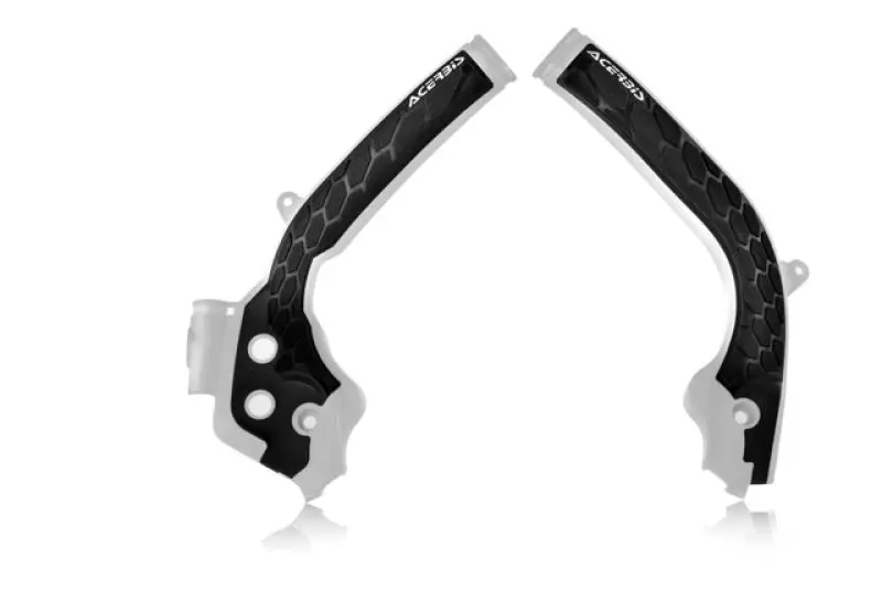 Acerbis 16-19 Ktm 125-450 Sx/Sx-F/Xc-F/Xc/Xc-W/Exc-F/ Husq Frame Guards- X-Grip - White/Black 1