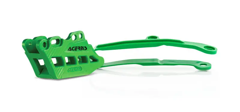 Acerbis 17-18 Kawasaki Kx250f/450F/ 19-20 Kx250 Chain Guide/Slider Kit 2.0 - Green 1