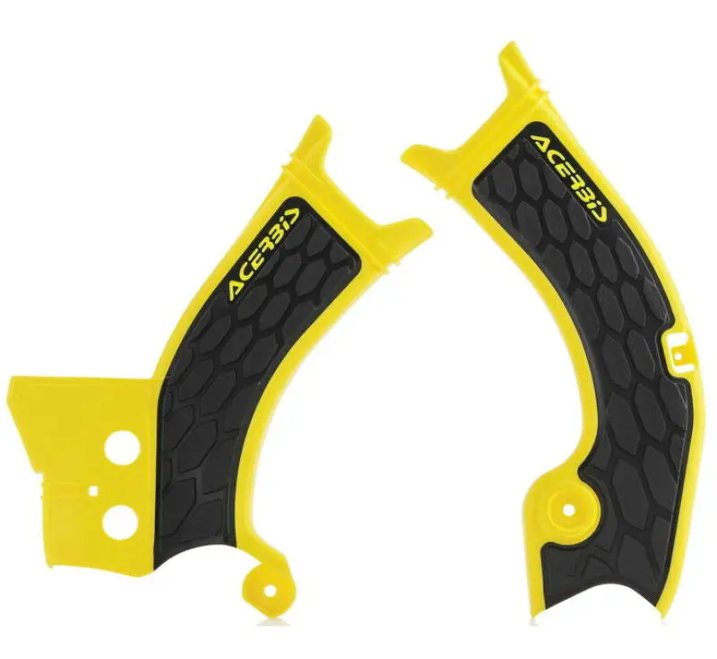 Acerbis 18-24 Suzuki Rmz250/ Rmz450 Frame Guard X Grip - Yellow/Black 1
