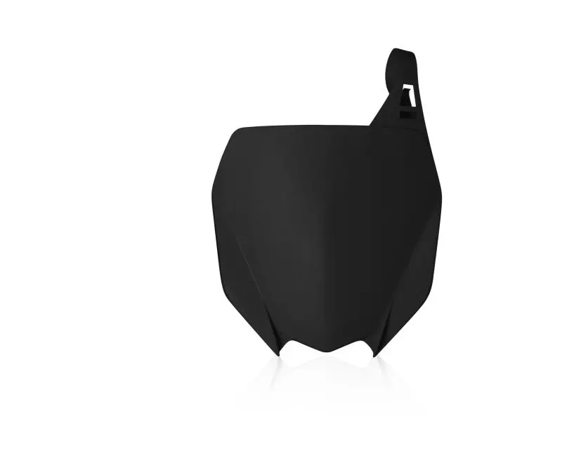 Acerbis 18-24 Yamaha Yz125/125X/250/250X/Yz250f/Yz450f/Yz250fx/Yz450fx Front Number Plate - Black 1