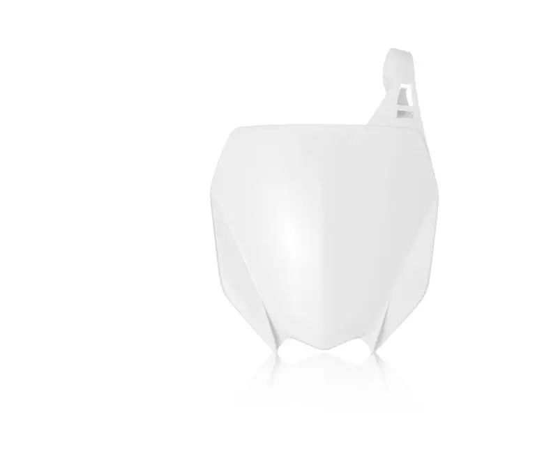 Acerbis 18-24 Yamaha Yz125/125X/250/250X/Yz250f/Yz450f/Yz250fx/Yz450fx Front Number Plate - White 1