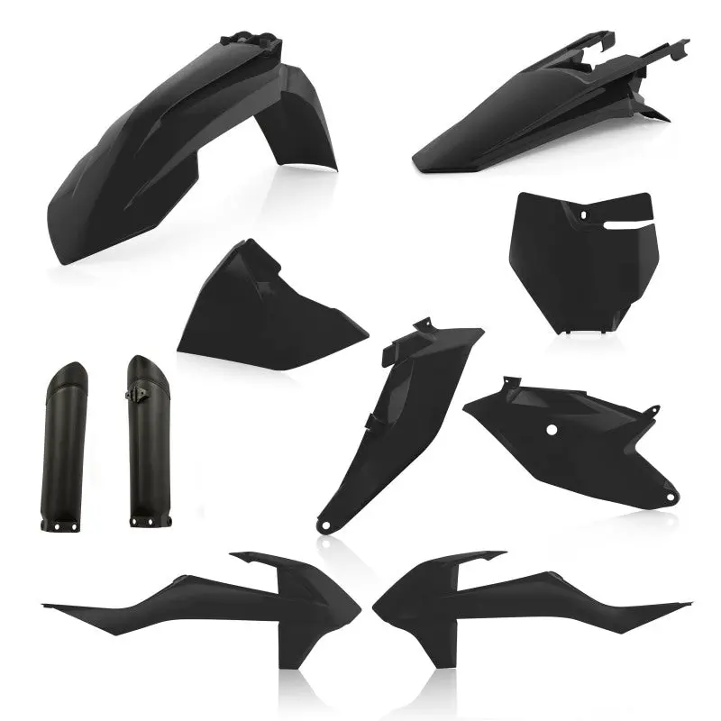 Acerbis 18+ Ktm Sx85/21-24 Gasgas Mc85 Full Plastic Kit - Black 1