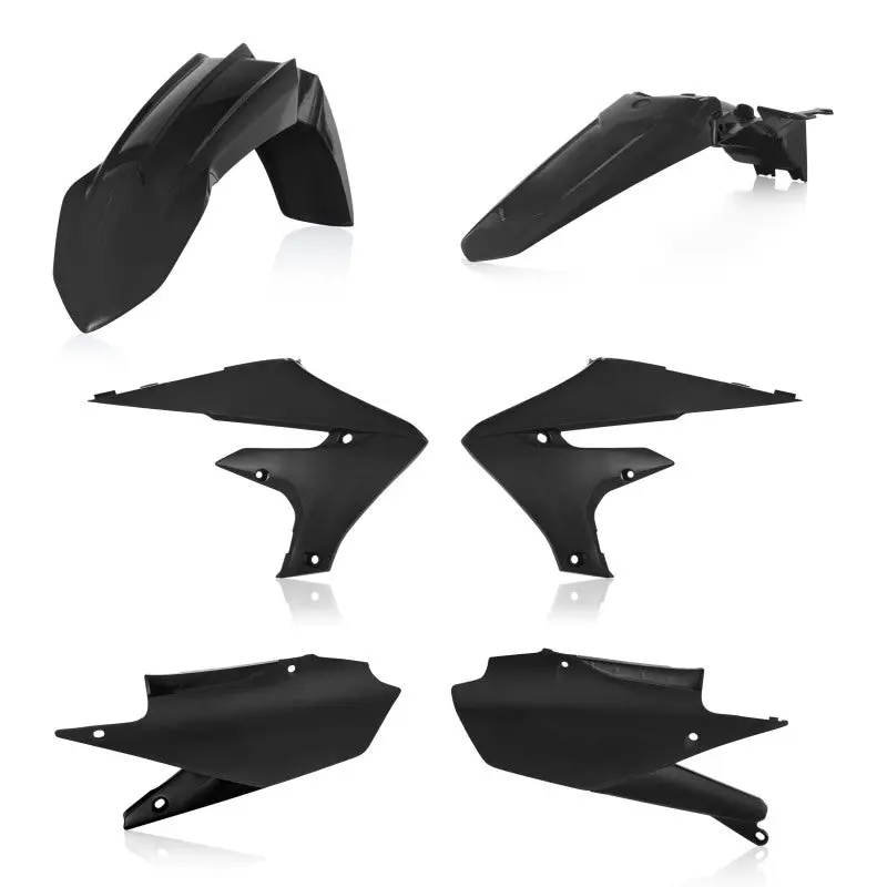 Acerbis 18+ Yamaha Yz250f/ Yz450fx/Wr450f/Yz250fx/Wr250f/ Yz450f Plastic Kit - Black 1