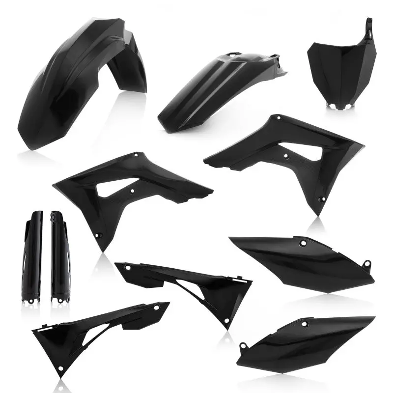 Acerbis 19-22 Honda Crf250r-450R/450R-S (Includes Airbox/Not Tank Cover) Full Plastic Kit - Black 1