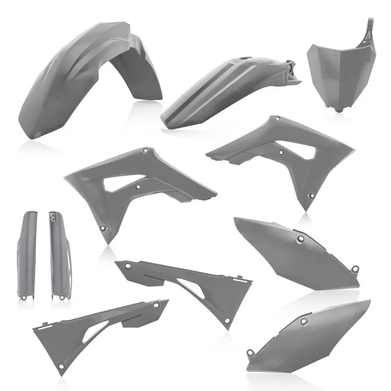 Acerbis 19-22 Honda Crf250r/450R/ Crf450r-S(Includes Airbox /Not Tank Cover)Full Plastic Kit - Gray 1