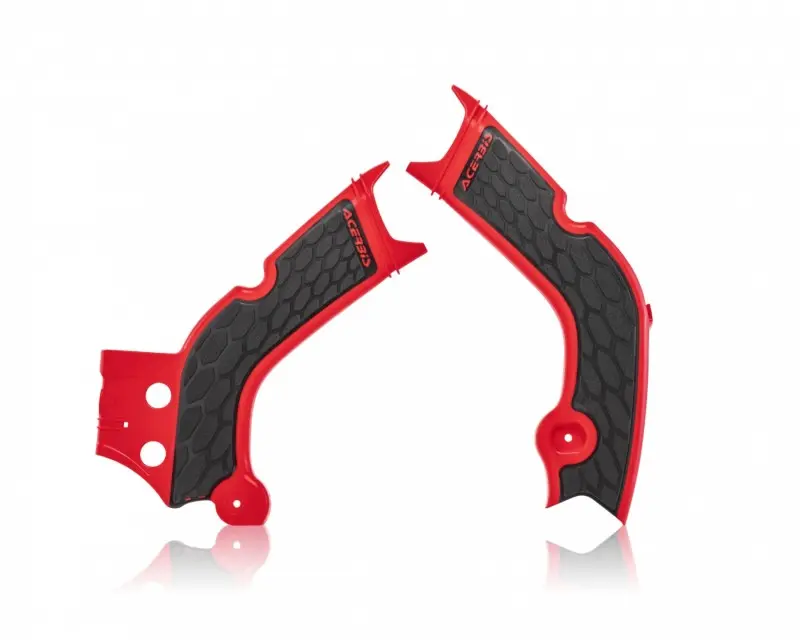 Acerbis 19-22 Honda Crf250r/Rx/ Crf450r/Rx/ Crf450r-S Frame Guard X Grip - Red/Black 1