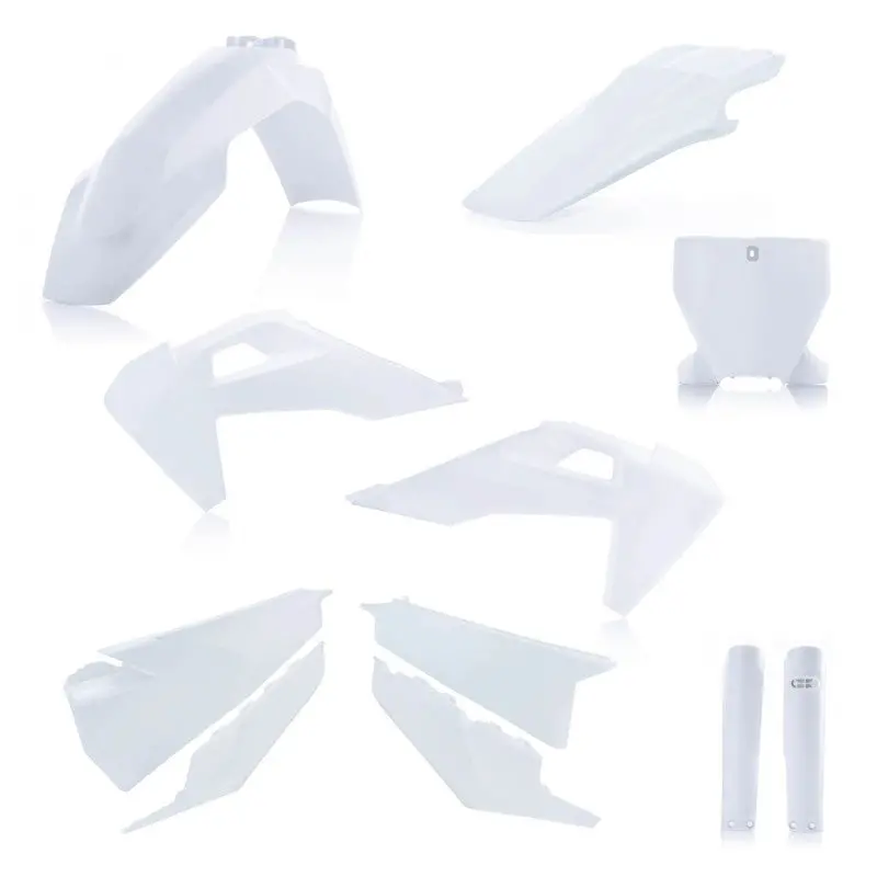 Acerbis 19-22 Husqvarna 125-450 Tc/ Fx/ Fc/2019 Tx300/ 20-22 Tx300i Full Plastic Kit - 20 White 1