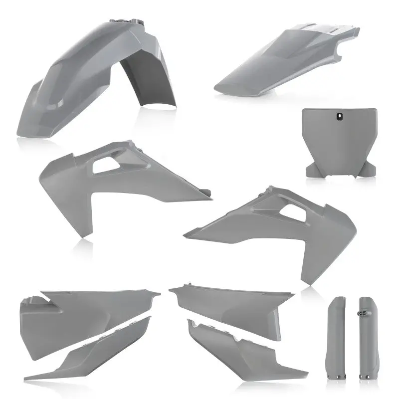 Acerbis 19-22 Husqvarna 125-450 Tc/ Fx/ Fc/2019 Tx300/ 20-22 Tx300i Full Plastic Kit - Gray 1