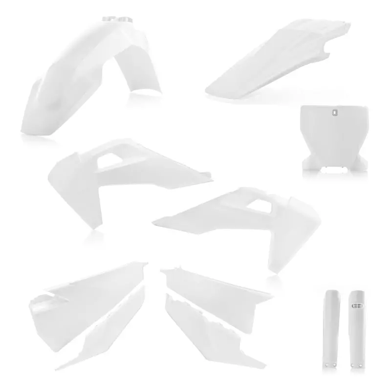 Acerbis 19-22 Husqvarna 125-450 Tc/ Fx/ Fc/2019 Tx300/ 20-22 Tx300i Full Plastic Kit - White 1