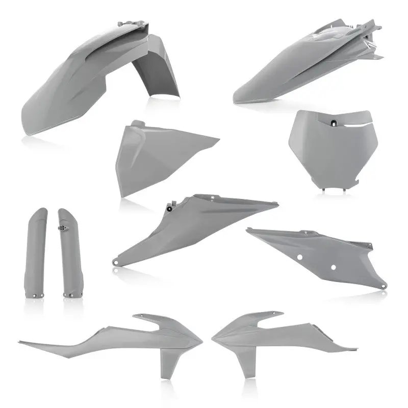 Acerbis 19-22 Ktm 125-450 Sx/ Sx-F/ Xc-F/ Xc/ Xc-Tpi Full Plastic Kit - Gray 1
