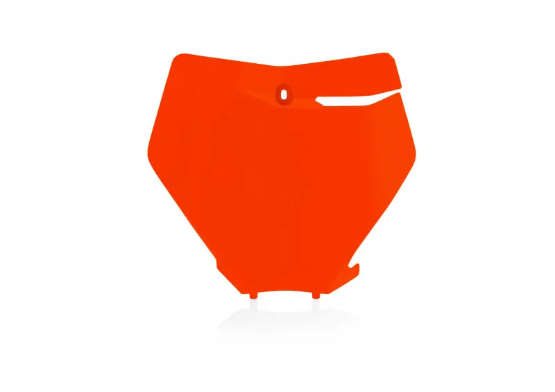 Acerbis 19-22 Ktm 125-450 Xc/ Sx/ Sx-F/ Xc-F/ Xc-Tpi Front Number Plate - 16 Orange 1