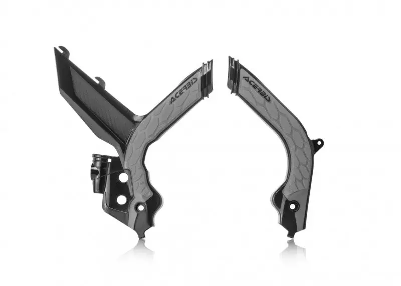Acerbis 19-22 Ktm Sx125-250/Sx-F/Xc-F250-450/Xc250/300/Xc250-300Tpi Frame Guard X Grip - Blk/Gry 1