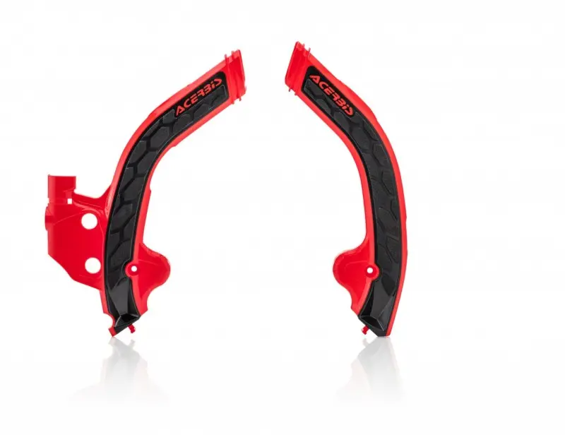 Acerbis 20-23 Beta Rr 2T/4T Frame Guard X Grip - Red/Black 1