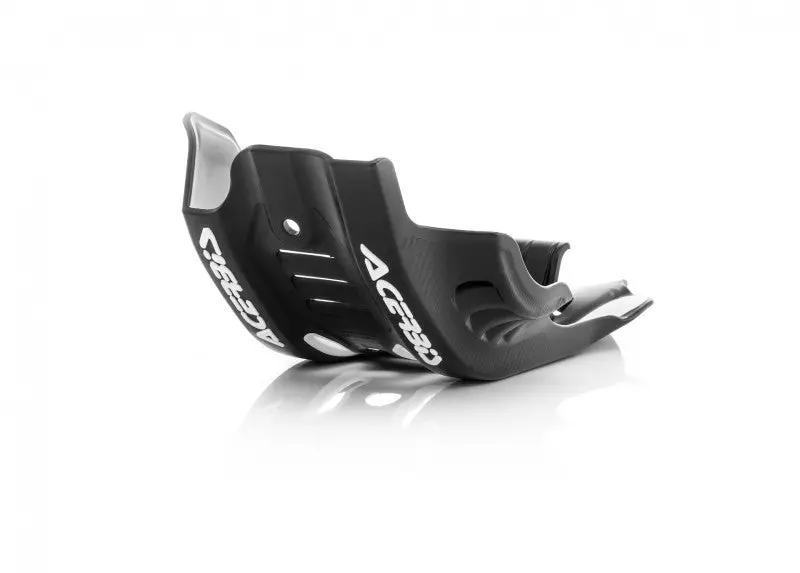 Acerbis 20-23 Husqvarna Fe501/501S Skid Plate - Black/White 1