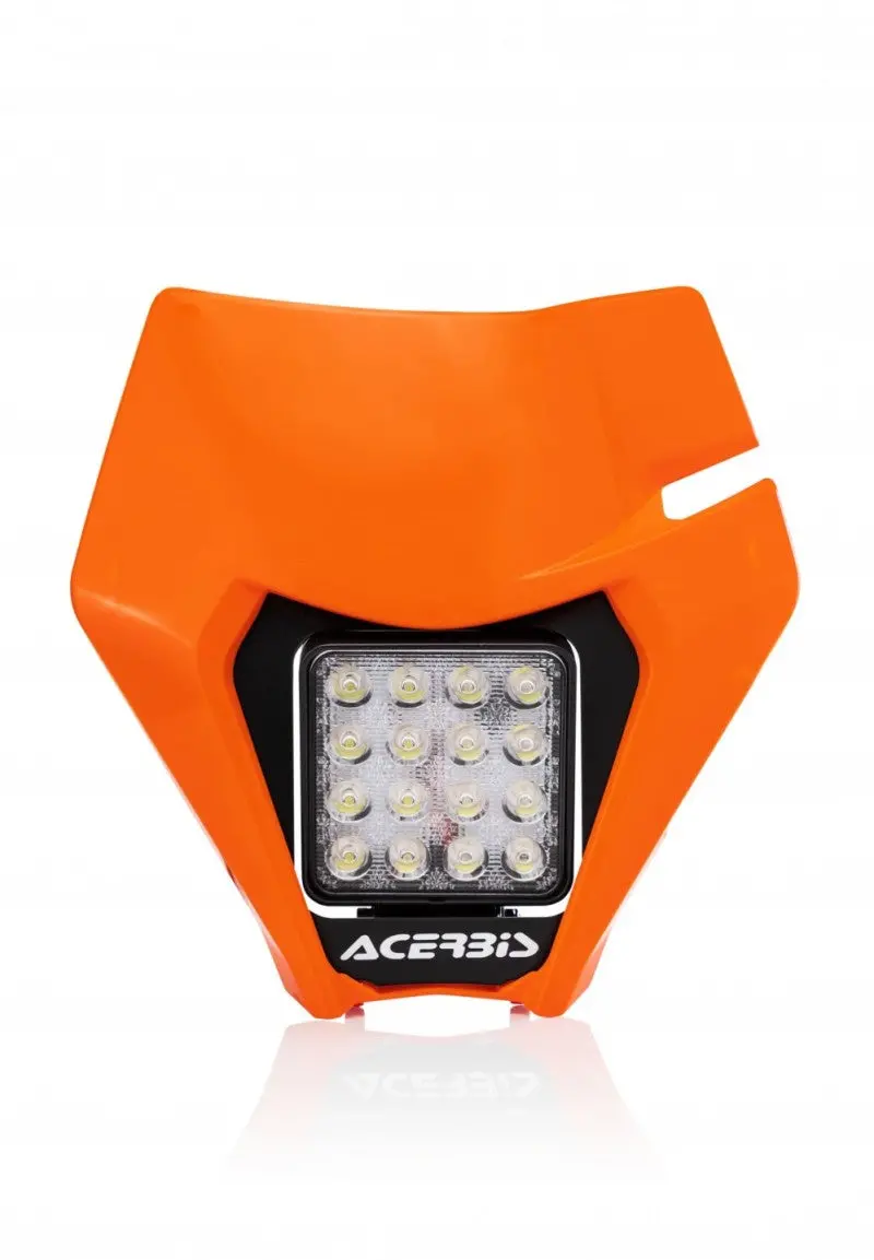 Acerbis 20-23 Ktm Exc-F350/500/ Xc-W150-300Tpi/ Xcf-W350/500 Headlight- Vsl - 16 Orange 1
