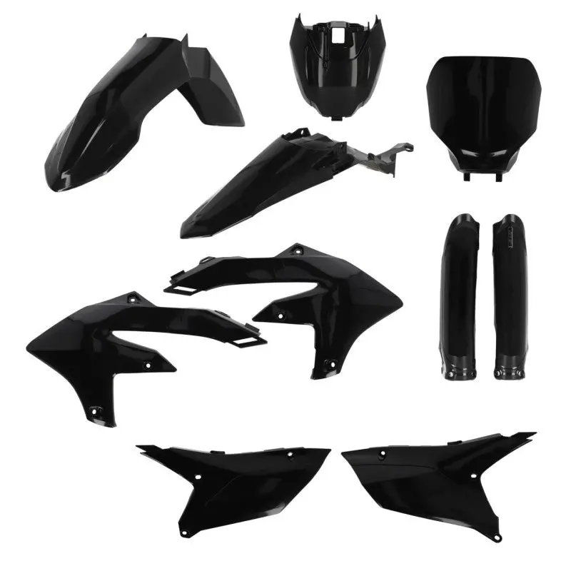 Acerbis 2024 Yamaha Yz250f/ 23-24 Yz450f/Fx (W/Tank Cover) Full Plastic Kit - Black 1