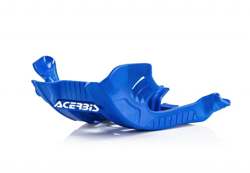 Acerbis 21-22 Fantic Xe/Xx125/ 06-23 Yamaha Yz125 Skid Plate - Blue/White 1