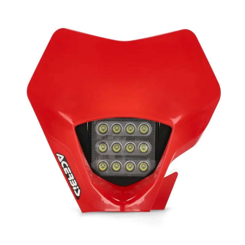 Acerbis 21-23 Gasgas Ec250/250F/300/350F Headlight- Vsl - Red 1