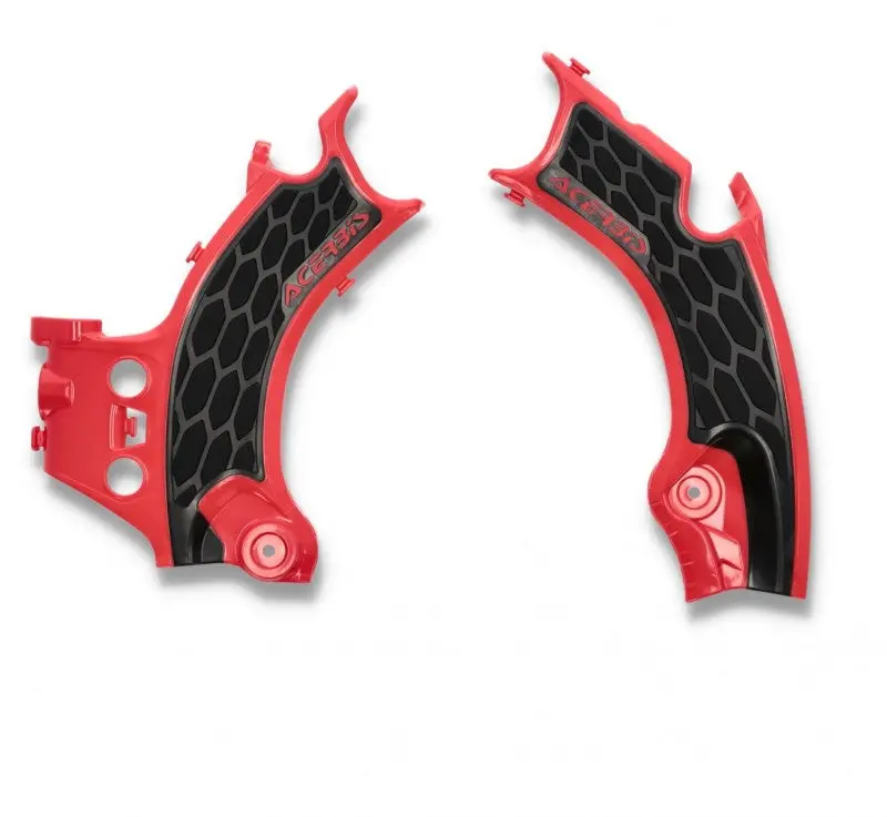 Acerbis 21-24 Honda Crf250r/250Rx/Crf450r/Rx/Crf450r-S Frame Guard X Grip - Red/Black 1
