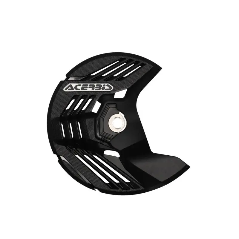 Acerbis 21+ Fantic/ Kawasaki/ 17+ Honda/ 2024 Sherco/ 04+ Yamaha Disc Cover- Linear J - Black 1